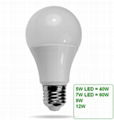 LED SMD Bulb A60  5W 7W 9W 12W 2