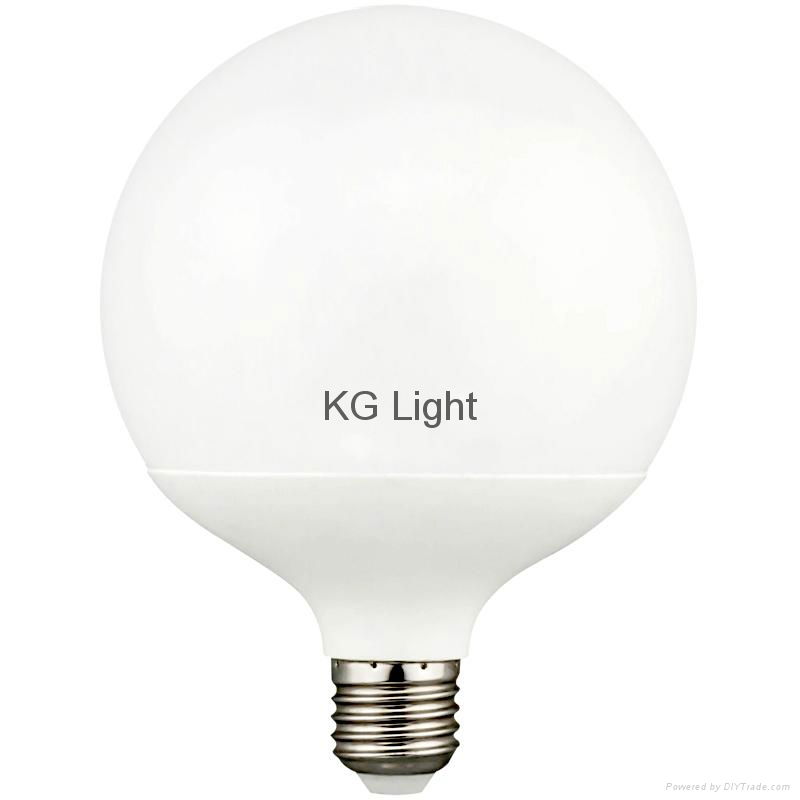 China Factory LED energy saving light bulb global type G125 E27 base dimmable