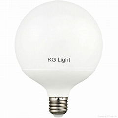 China Factory LED energy saving light bulb global type G125 E27 base dimmable