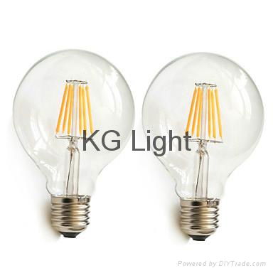 LED EDISON BULB Wholesale led filament bulb light, E27/E14/B22 dimmable filament 3
