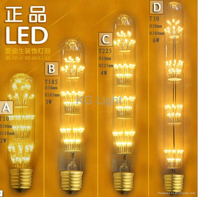 Decorative LED Edison Bulb Vintage Dimmable E26 60W  A19 ST64 G45 G95 G125 C35 4