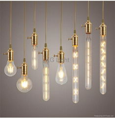 Dimmable light vintage bulbs t30 e27 old edison led filament bulbs 