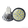 Aluminium CRI 80 bivolt cob mr16 led spot light mr16 220v 5w ce rohs ac/dc 12v 2