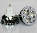 Aluminium CRI 80 bivolt cob mr16 led spot light mr16 220v 5w ce rohs ac/dc 12v 5