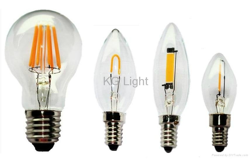 2016 Newest Design LED Filament Bulb , led G125 6W 8W Dimmable LED light bulb 4