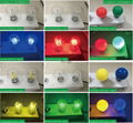 Colored LED bulb light colorful E27 E14 for holiday christmas light decoration 4