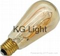 NEW Vintage soft LED filament bulb spiral for holiday decoration light 3