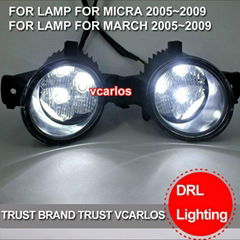 LED Rear Fog Lights for NISSAN MICRA MARCH 2010~ON