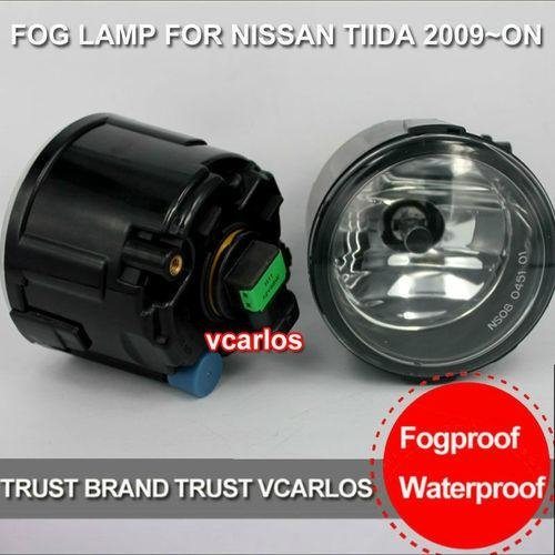 Fog Light for NISSAN TIIDA 2009~ON Clear Lens PAIR SET + Wiring Kit