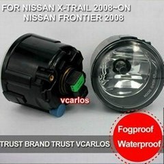 Fog Lamp for NISSAN X-TRAIL 2008~2011 ON Clear Lens+Wiring Kit