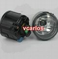 Fog Lamp for NISSAN X-TRAIL 2008~2011 ON Clear Lens+Wiring Kit 4