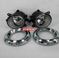 Free Gifts Fog Lamp for TOYOTA RAV4 2012 Clear Lens PAIR SET + Wiring Kit 2