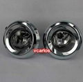 Free Gifts Fog Lamp for TOYOTA RAV4 2012 Clear Lens PAIR SET + Wiring Kit 3