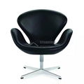 leisure arm swan swivel chair sofa chair for living room furniture