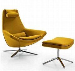 Scandinavian Style Metropolitan Leisure Chair Bedroom Lounge Chair