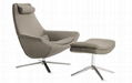 Scandinavian Style Metropolitan Leisure Chair Bedroom Lounge Chair 5