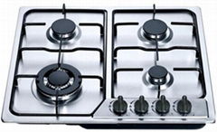 built-in gas hob