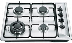 built-in gas hob