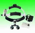 surgical dental loupes 2.5x with led