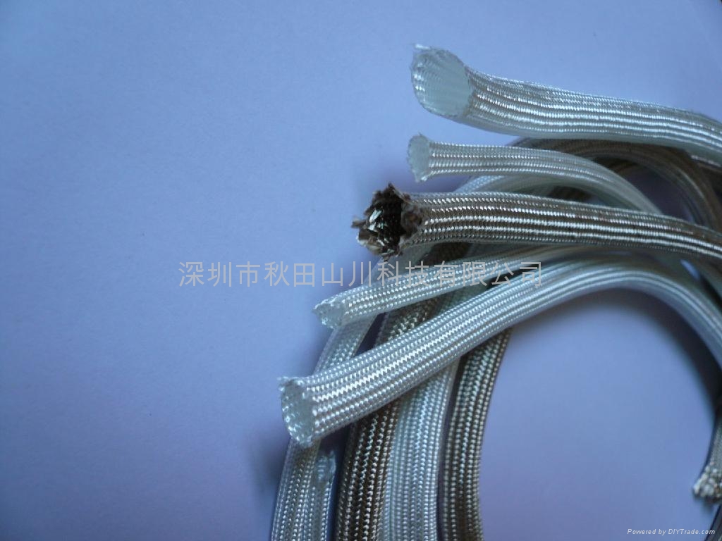 耐高溫600度特殊玻璃纖維套管 2