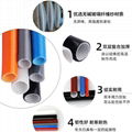 Silicone Fiberglass Sleeving / Silicone coated fiberglass tube 3