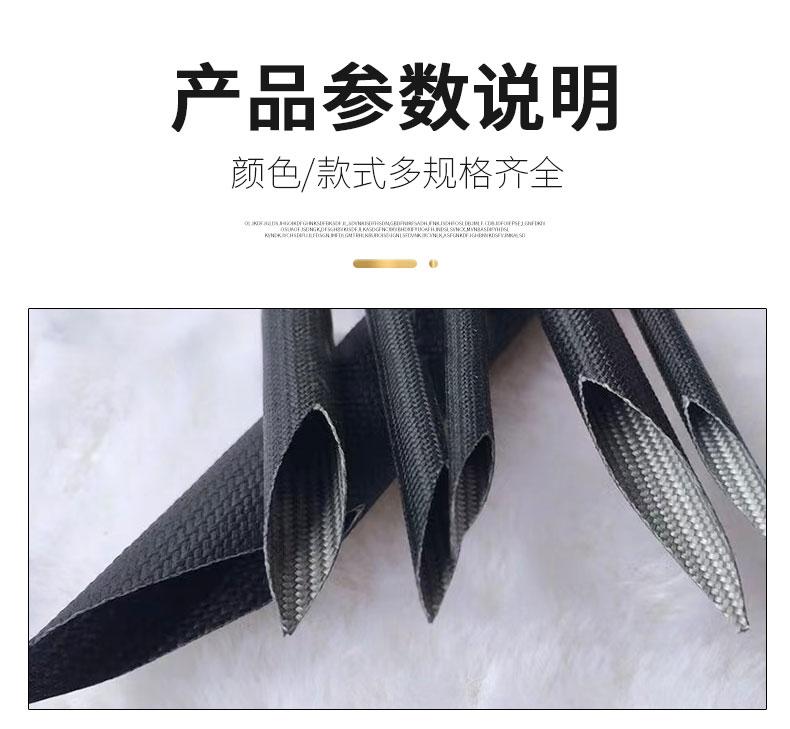 玻纖管 硅膠纖維管 耐高溫200度套管 5