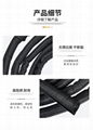 Self-winding textile casing