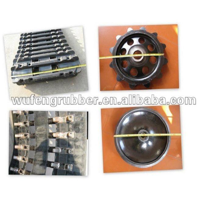 Hagglund BV206 parts drive sprockets rubber track Fengjing (China