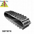 Agriculture farm machinery rubber track 2