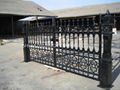 Cast iron gate
