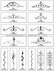Cast steel & Wrought iron Ornament