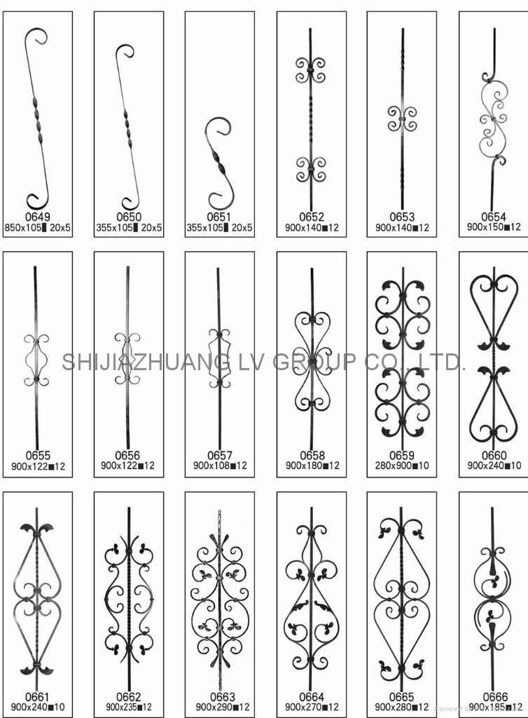 Cast steel & Wrought iron Ornament