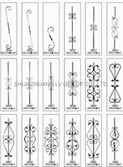 Cast steel & Wrought iron Ornament