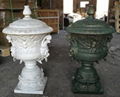 Cast iron urn 1