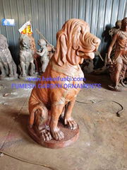 Cast iron dog