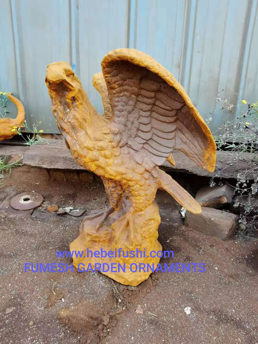 Cast iron eagle