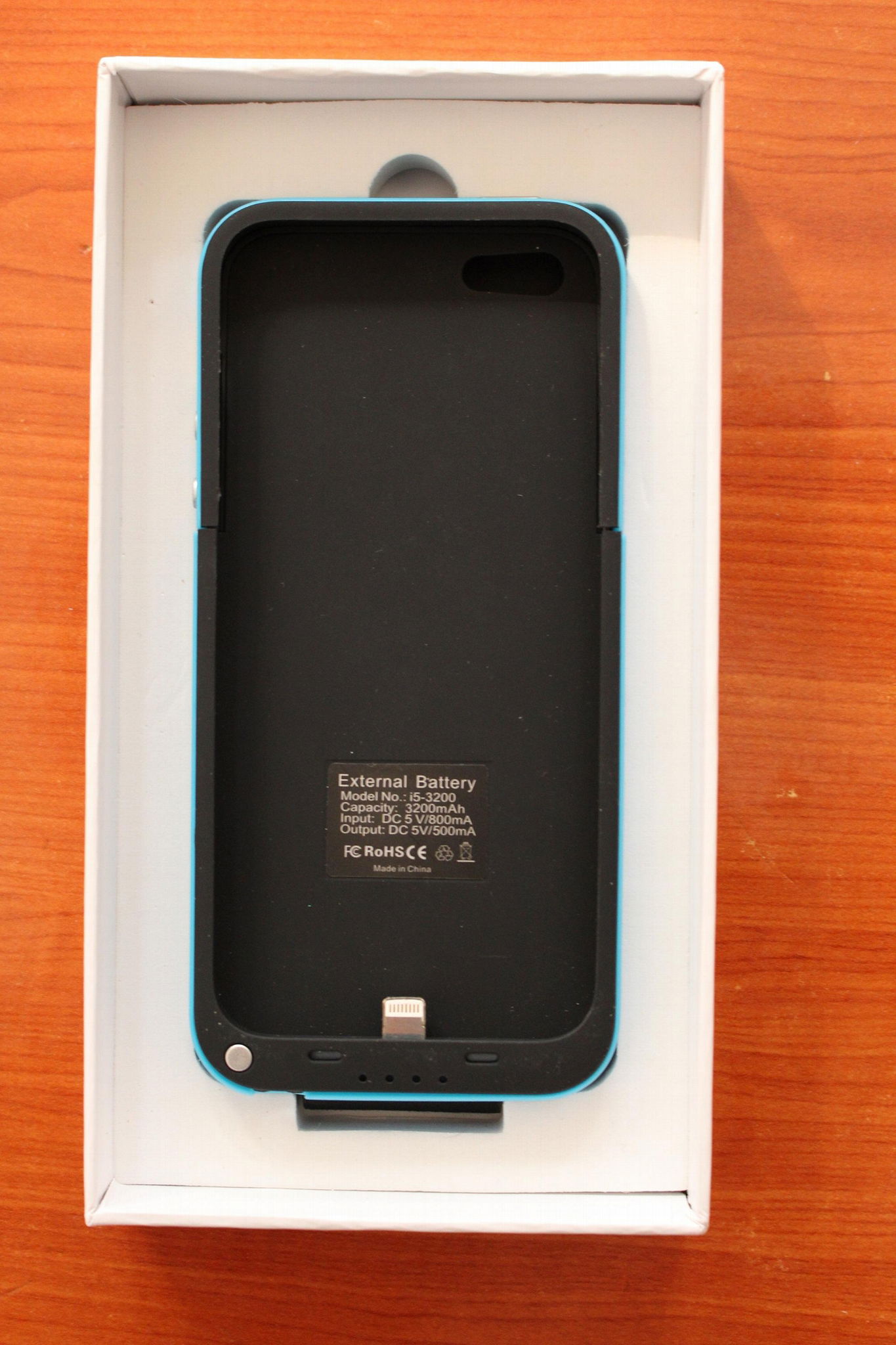 External battery case for iPhone5