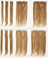 clip in hair extensions,instand hair weft