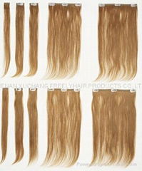 clip in hair extensions,instand hair weft