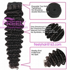 10A Human Hair Deep Wave Remy Curly Hair