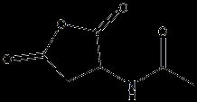 (±)-N-(tetrahydro-2,5-dioxo-3-furyl)acetamide