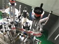 Automatic Labeling Machine for Bottles Side and Top Combination