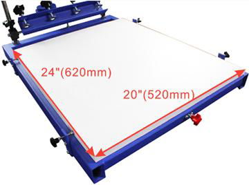 Flat Screen Press For Large Printing Size 4