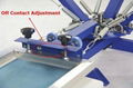 Manual 4 Color Screen Printing Press