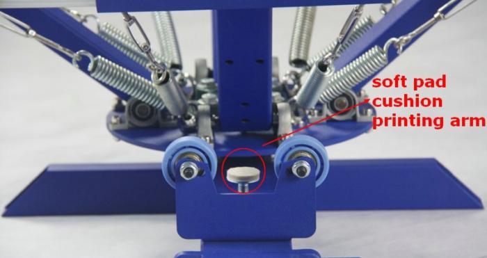 Manual 4 Color Screen Printing Press 8