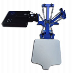 3 Color 1 Station Flash Dryer Screen Press