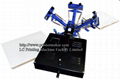 3 Color 2 Station Screen Printing Press