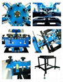 8 Color 8 Station Screen Press 4