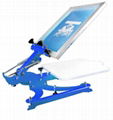 single color screen press silk screen printing machine 1