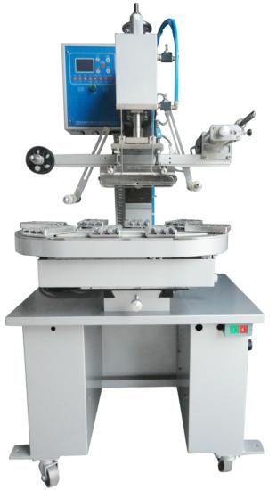 Pneumatic Flat Hot Stamper with Conveyer